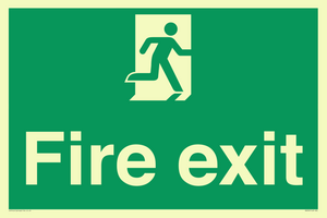 Final fire exit